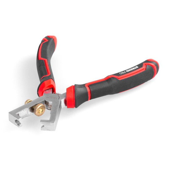 Клещи Strend Pro Premium ComfortGrip DL416, 160 мм, для зачистки кабелей