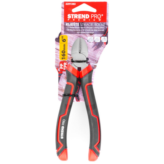 Tangid Strend Pro Premium ComfortGrip DL418, 160 mm, luksumine, külgmine Tangid Strend Pro Premium ComfortGrip DL418, 160 mm, luksumine, külgmine