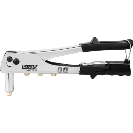 RAPID RP09 riveting pliers, for aluminum rivets, integrated wrench, soft handle