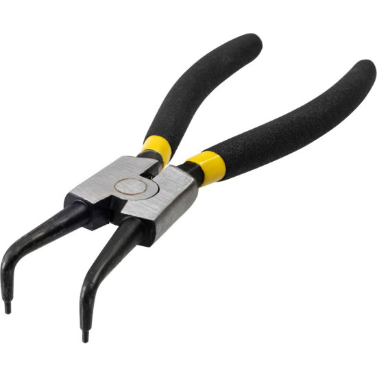 Pliers for ring-locks Strend Pro, 180mm bent outward Pliers for ring-locks Strend Pro, 180mm bent outward