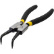 Pliers for ring-locks Strend Pro, 180mm bent outward Pliers for ring-locks Strend Pro, 180mm bent outward
