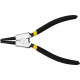 Pliers for ring-locks Strend Pro, 180mm bent outward Pliers for ring-locks Strend Pro, 180mm bent outward