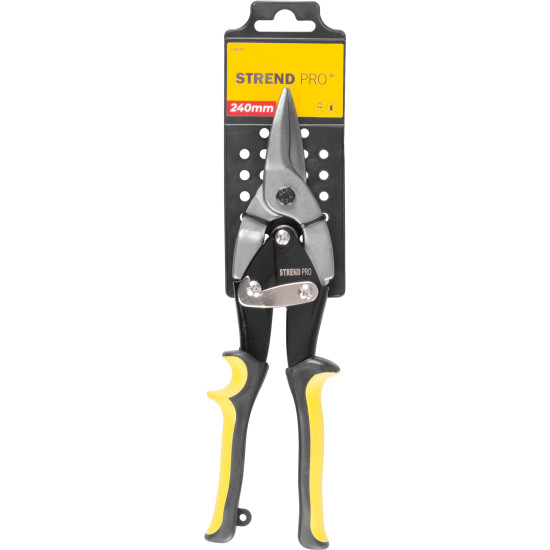 Aviation snip pliers 240mm Strend Pro, short straight, for sheet metal