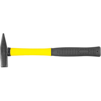 Machinist hammer 0200g Strend Pro, metal handle with TPR grip, TUV/GS