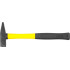Machinist hammer 0500g Strend Pro, metal handle with TPR grip, TUV/GS