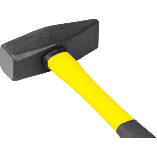 Machinist hammer 1500g Strend Pro, metal handle with TPR grip, TUV/GS