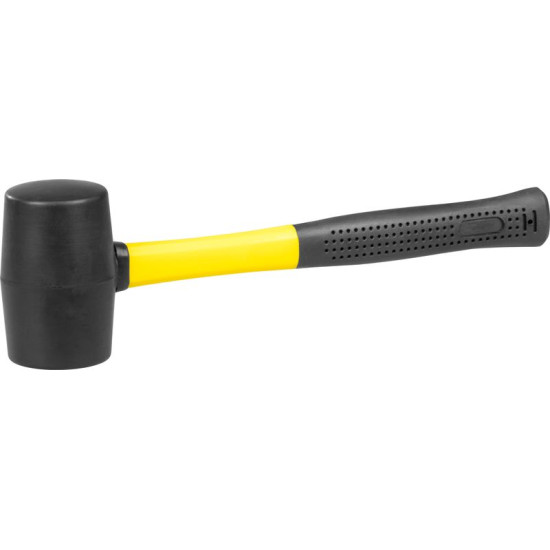 Kummist haamer 340 g Strend Pro, metallist käepide