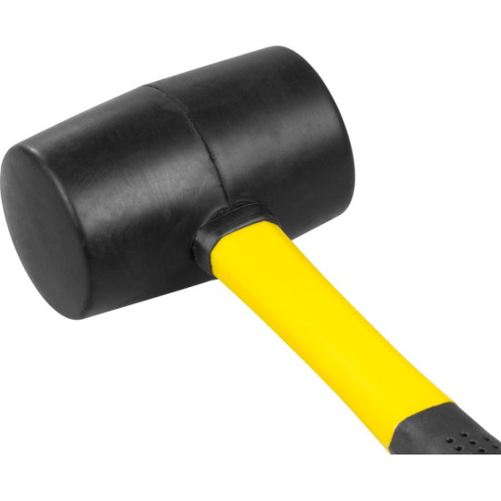 Kummist haamer 340 g Strend Pro, metallist käepide