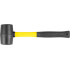 Rubber hammer 340 g Strend Pro, metal handle with TPR grip