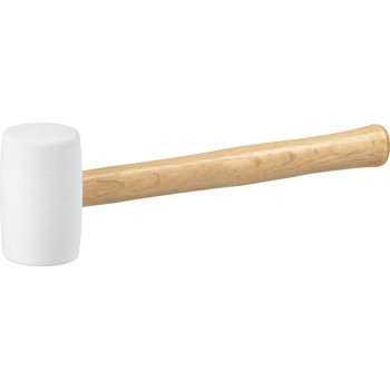 Kummist haamer, valge 340 g Strend Pro, puidust käepide Kummist haamer, valge 340 g Strend Pro, puidust käepide
