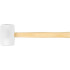 Rubber mallet whitehead  900 g Strend Pro, wooden handle