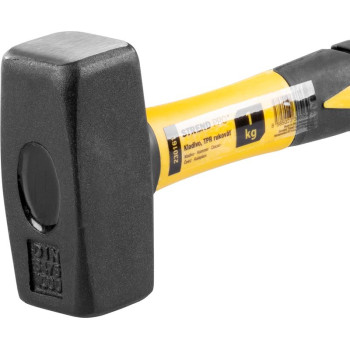 Stonning hammer 1000g Strend Pro, fibreglass handle 25,5cm with TPR grip