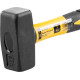 Stonning hammer 1000g Strend Pro, fibreglass handle 25,5cm with TPR grip Stonning hammer 1000g Strend Pro, fibreglass handle 25,5cm with TPR grip
