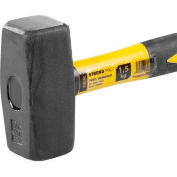 Stonning hammer 1500g Strend Pro, fibreglass handle 30cm with TPR grip