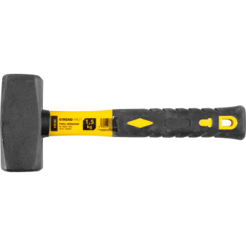 Stonning hammer 1500g Strend Pro, fibreglass handle 30cm with TPR grip