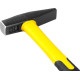 Machinist hammer 0200 g, Strend Pro, fibreglass handle with TPR grip Machinist hammer 0200 g, Strend Pro, fibreglass handle with TPR grip