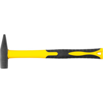 Machinist hammer  0200 g, Strend Pro, fibreglass handle with TPR grip