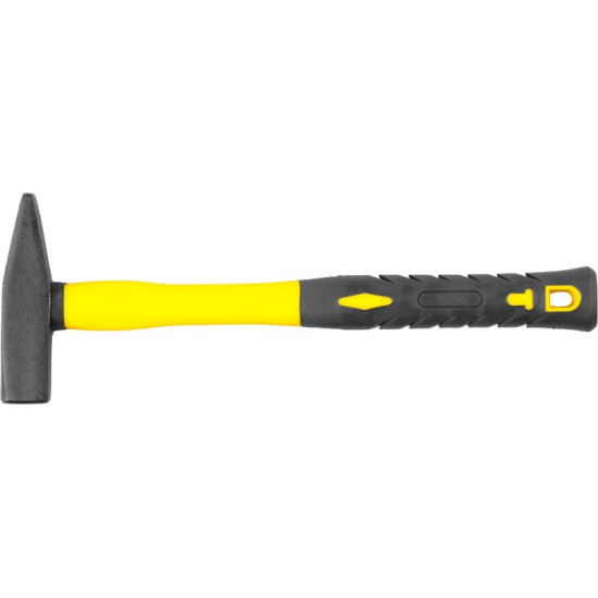 Machinist hammer 0400 g, Strend Pro, fibreglass handle with TPR grip Machinist hammer 0400 g, Strend Pro, fibreglass handle with TPR grip