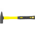Machinist hammer  0400 g, Strend Pro, fibreglass handle with TPR grip