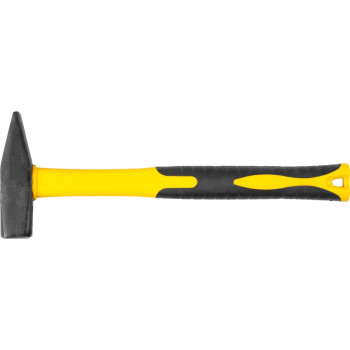 Machinist hammer  0600 g, Strend Pro, fibreglass handle with TPR grip