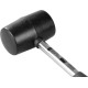 Rubber hammer 450 g Strend Pro, metal handle Rubber hammer 450 g Strend Pro, metal handle