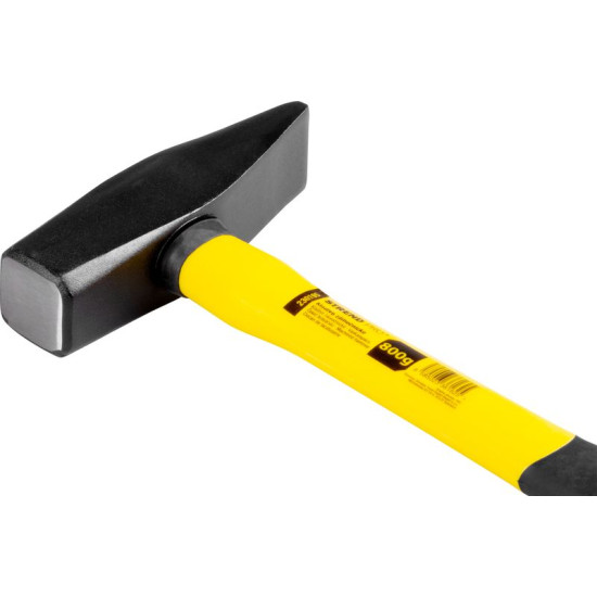 Machinist hammer 0800 g, Strend Pro, fibreglass handle with TPR grip Machinist hammer 0800 g, Strend Pro, fibreglass handle with TPR grip
