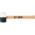 Rubber hammer 340g Strend Pro, wooden handle