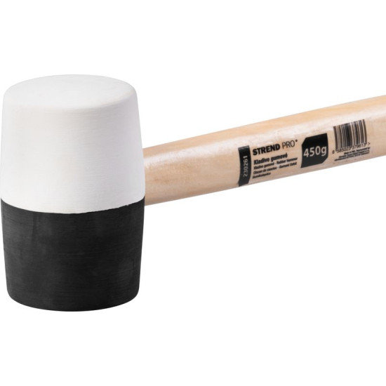 Kummist haamer Strend pro 450 g, puidust käepide
