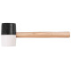 Rubber hammer 680g Strend Pro, wooden handle Rubber hammer 680g Strend Pro, wooden handle