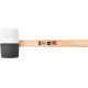 Rubber hammer 910g Strend Pro, wooden handle Rubber hammer 910g Strend Pro, wooden handle