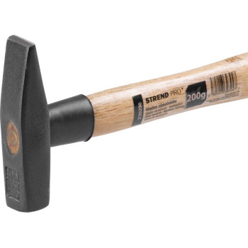 Machinist hammer 0200g Strend Pro, wooden handle, PROFI Machinist hammer 0200g Strend Pro, wooden handle, PROFI