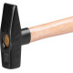 Machinist hammer 0600g Strend Pro, wooden handle, PROFI