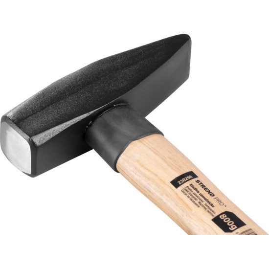 Machinist hammer 0800g Strend Pro, wooden handle, PROFI