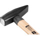 Machinist hammer 0800g Strend Pro, wooden handle, PROFI