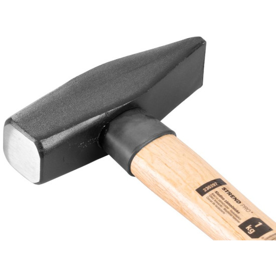 Machinist hammer 1000g Strend Pro, wooden handle, PROFI Machinist hammer 1000g Strend Pro, wooden handle, PROFI