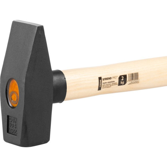 Machinist hammer 2000g Strend Pro, wooden handle, PROFI Machinist hammer 2000g Strend Pro, wooden handle, PROFI