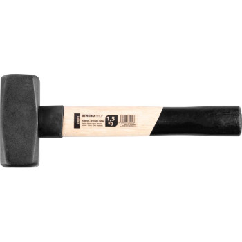 Stonning hammer 1500g Strend Pro, wooden handle