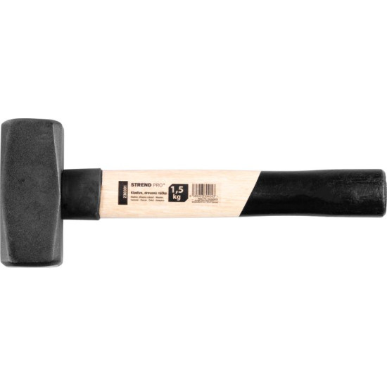 Stonning hammer 1500g Strend Pro, wooden handle Stonning hammer 1500g Strend Pro, wooden handle