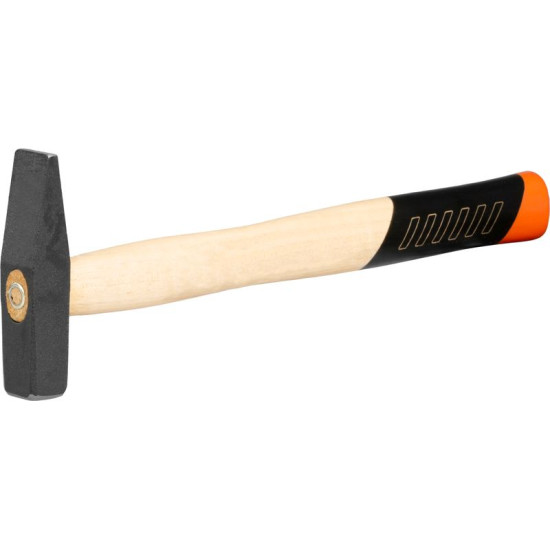 Machinist hammer 200g Strend Pro Premium, Hickory wooden handle, PROFI