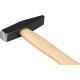 Machinist hammer 200g Strend Pro Premium, Hickory wooden handle, PROFI