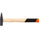 Machinist hammer 200g Strend Pro Premium, Hickory wooden handle, PROFI