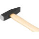 Machinist hammer 300g Strend Pro Premium, Hickory wooden handle, PROFI