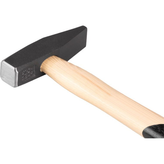 Machinist hammer 500g Strend Pro Premium, Hickory wooden handle, PROFI