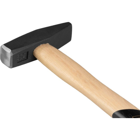 Machinist hammer 600g Strend Pro Premium, Hickory wooden handle, PROFI