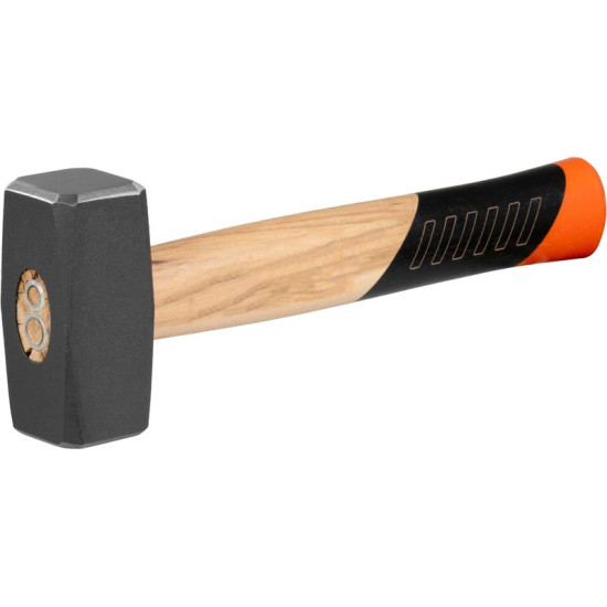 Stonning haamer 1000g Strend Pro Premium, Hickory puidust käepide, PROFI