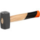 Stonning haamer 1000g Strend Pro Premium, Hickory puidust käepide, PROFI