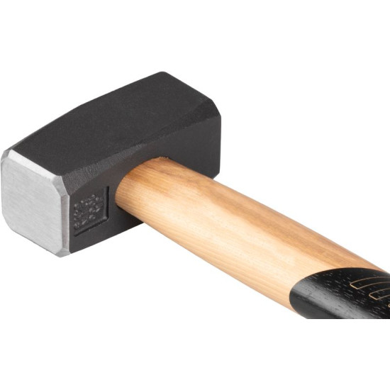 Stonning haamer 1000g Strend Pro Premium, Hickory puidust käepide, PROFI