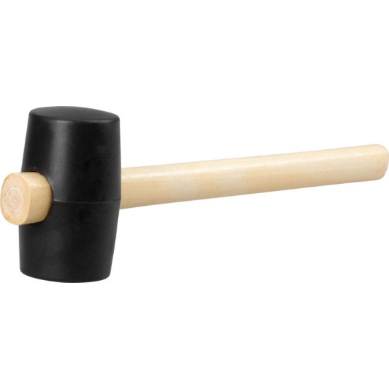 Резиновый молоток Strend Pro Premium HM226 340 г, деревянная ручка Резиновый молоток Strend Pro Premium HM226 340 г, деревянная ручка