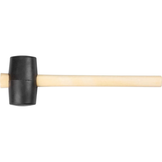 Резиновый молоток Strend Pro Premium HM226 340 г, деревянная ручка Резиновый молоток Strend Pro Premium HM226 340 г, деревянная ручка