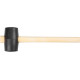 Резиновый молоток Strend Pro Premium HM226 340 г, деревянная ручка Резиновый молоток Strend Pro Premium HM226 340 г, деревянная ручка